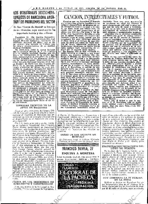 ABC MADRID 01-06-1971 página 45