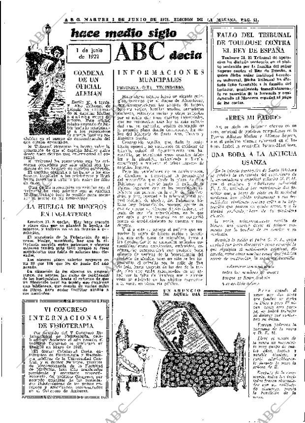 ABC MADRID 01-06-1971 página 51