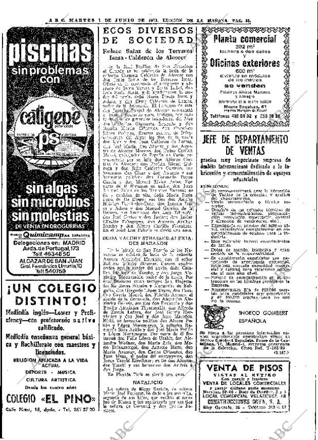 ABC MADRID 01-06-1971 página 52