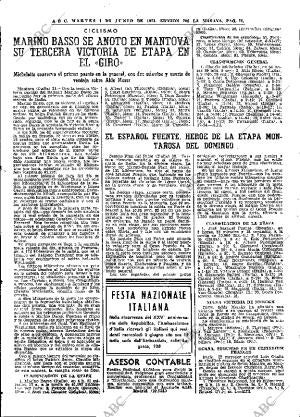 ABC MADRID 01-06-1971 página 76