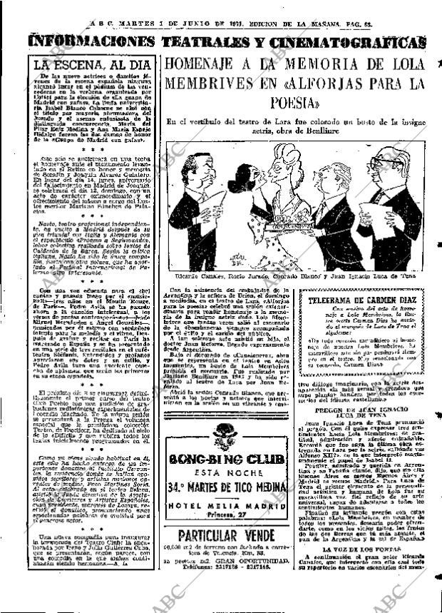 ABC MADRID 01-06-1971 página 83