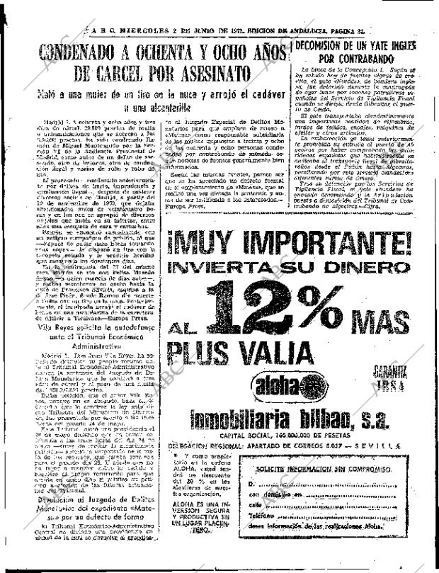 ABC SEVILLA 02-06-1971 página 21