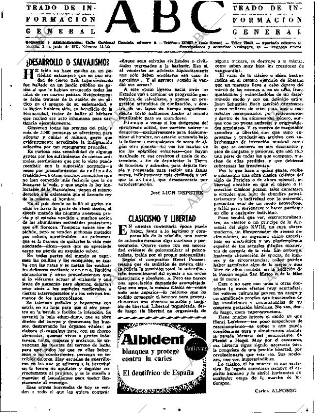 ABC SEVILLA 02-06-1971 página 3