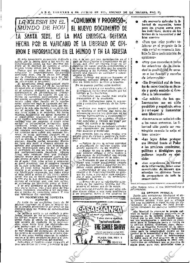 ABC MADRID 04-06-1971 página 23