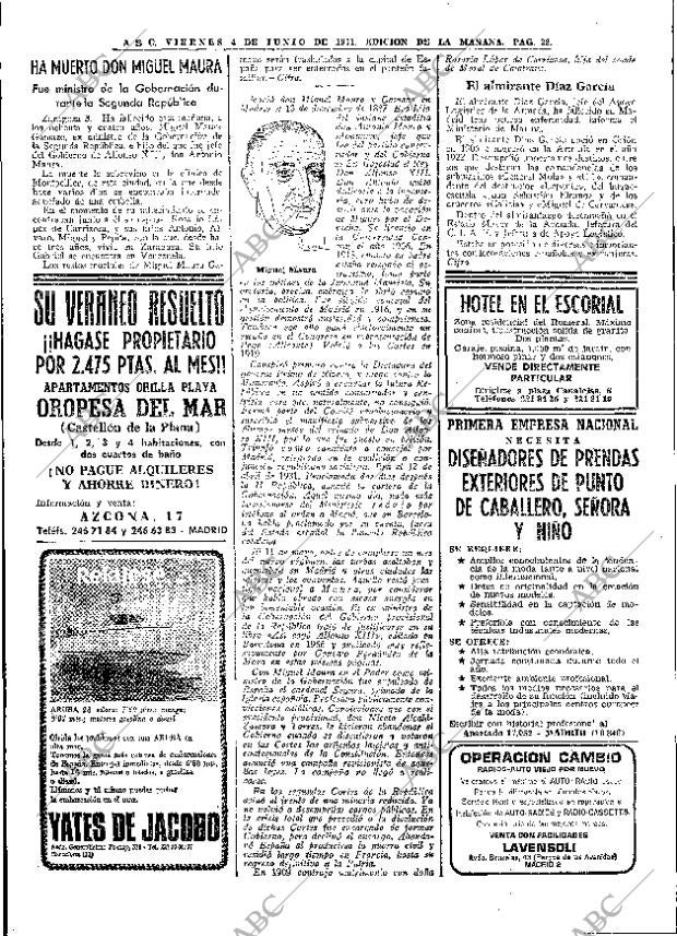 ABC MADRID 04-06-1971 página 32
