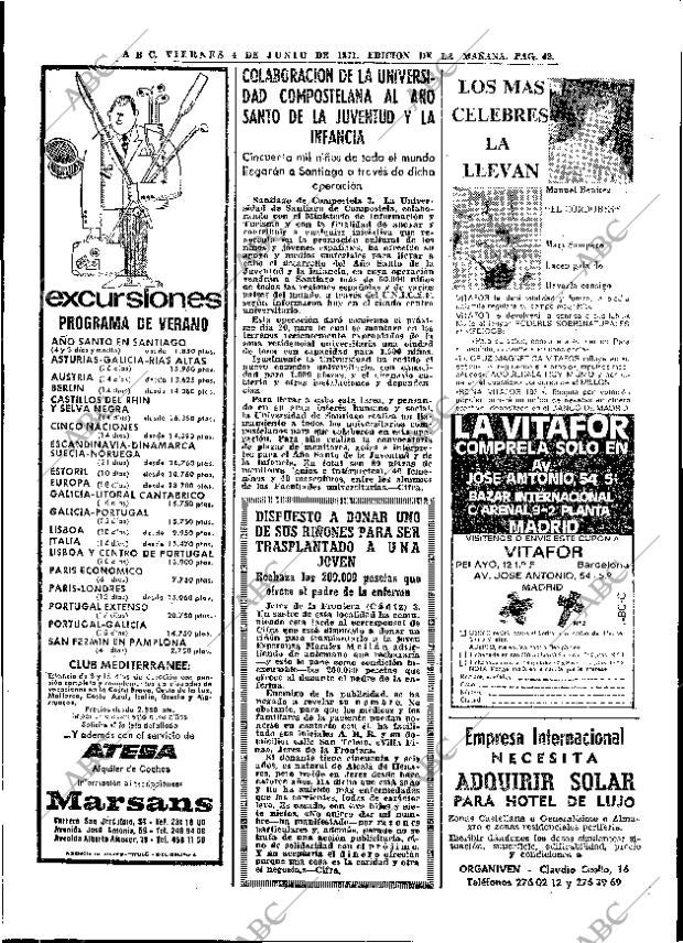 ABC MADRID 04-06-1971 página 42