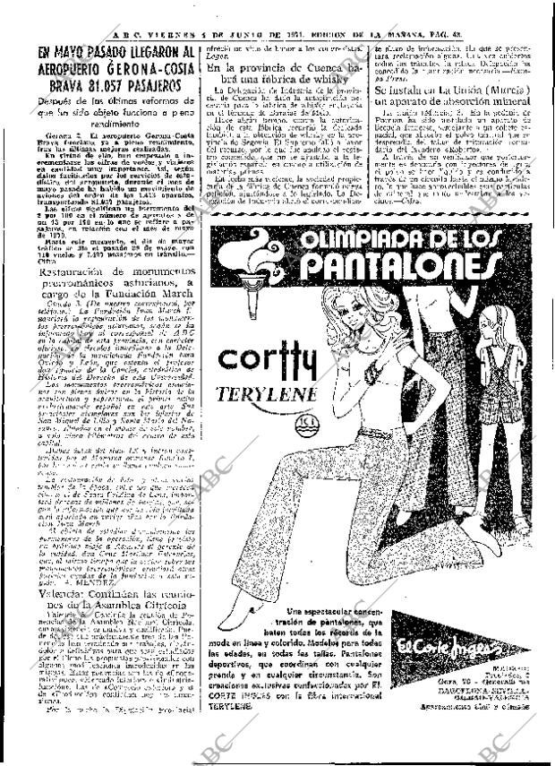 ABC MADRID 04-06-1971 página 43