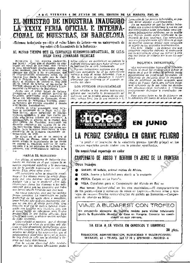 ABC MADRID 04-06-1971 página 45