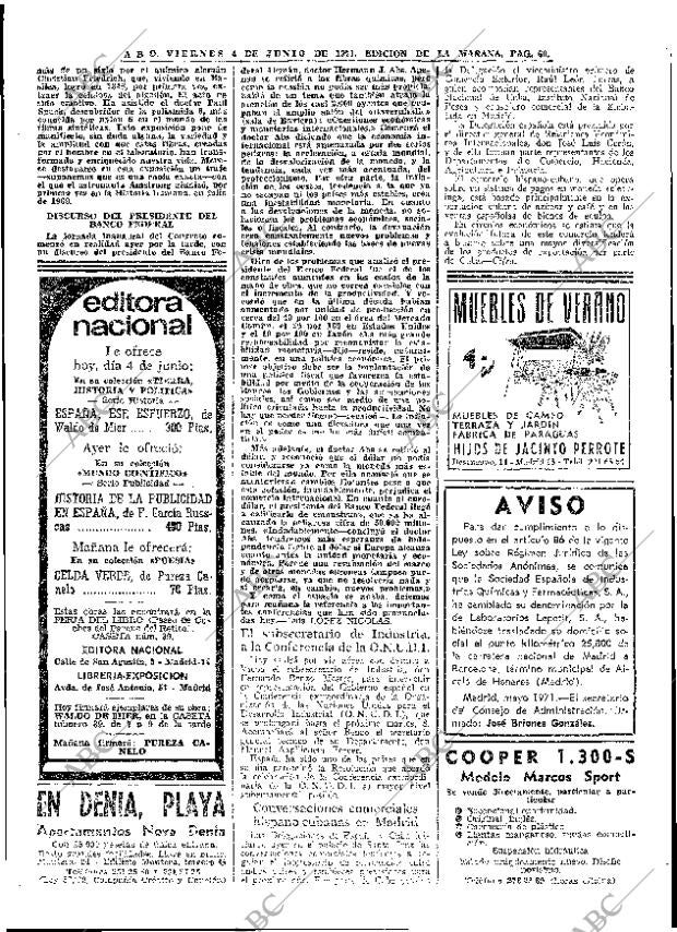 ABC MADRID 04-06-1971 página 60