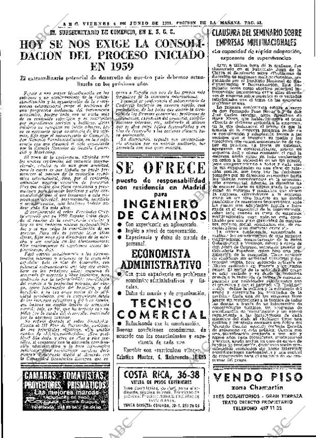 ABC MADRID 04-06-1971 página 63