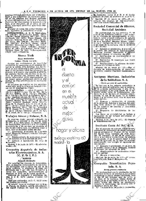 ABC MADRID 04-06-1971 página 66