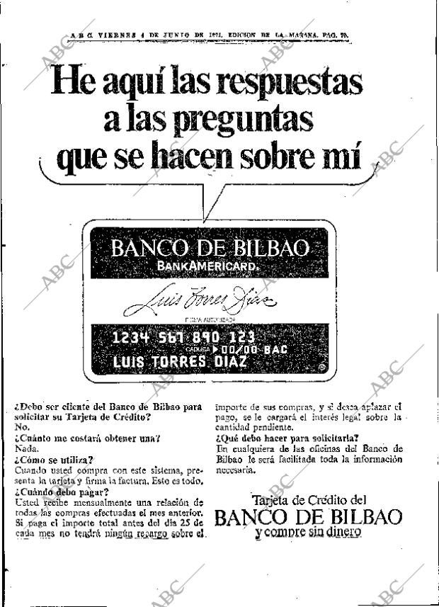 ABC MADRID 04-06-1971 página 70