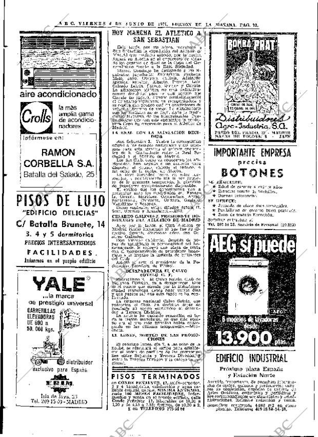 ABC MADRID 04-06-1971 página 72