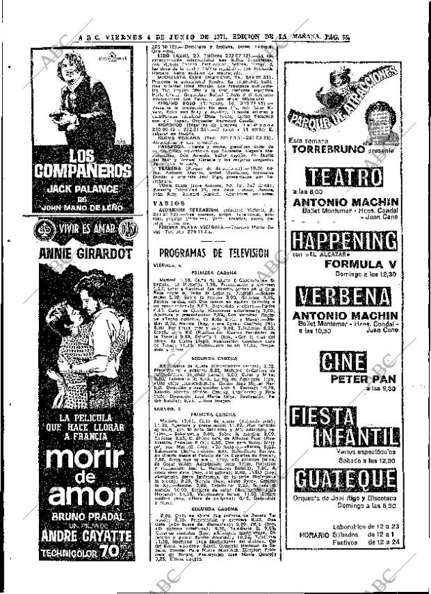 ABC MADRID 04-06-1971 página 88