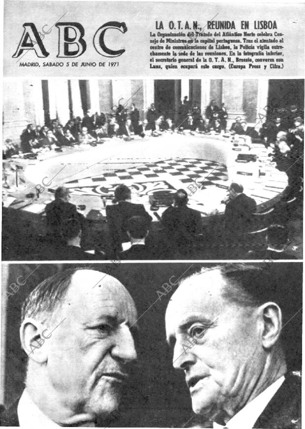 ABC MADRID 05-06-1971 página 1
