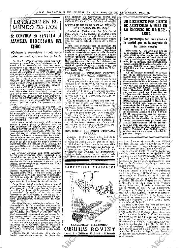 ABC MADRID 05-06-1971 página 45
