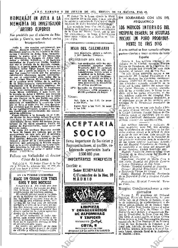 ABC MADRID 05-06-1971 página 49