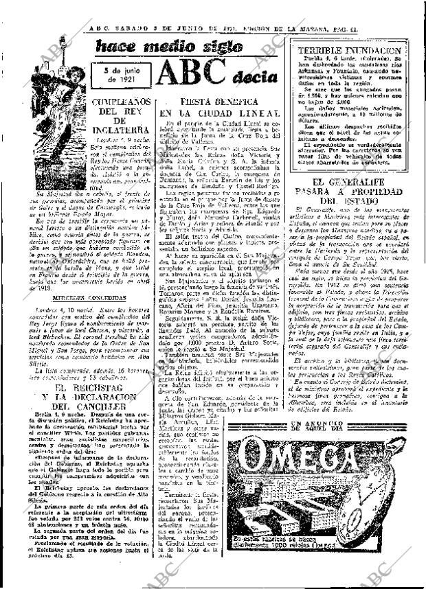 ABC MADRID 05-06-1971 página 61