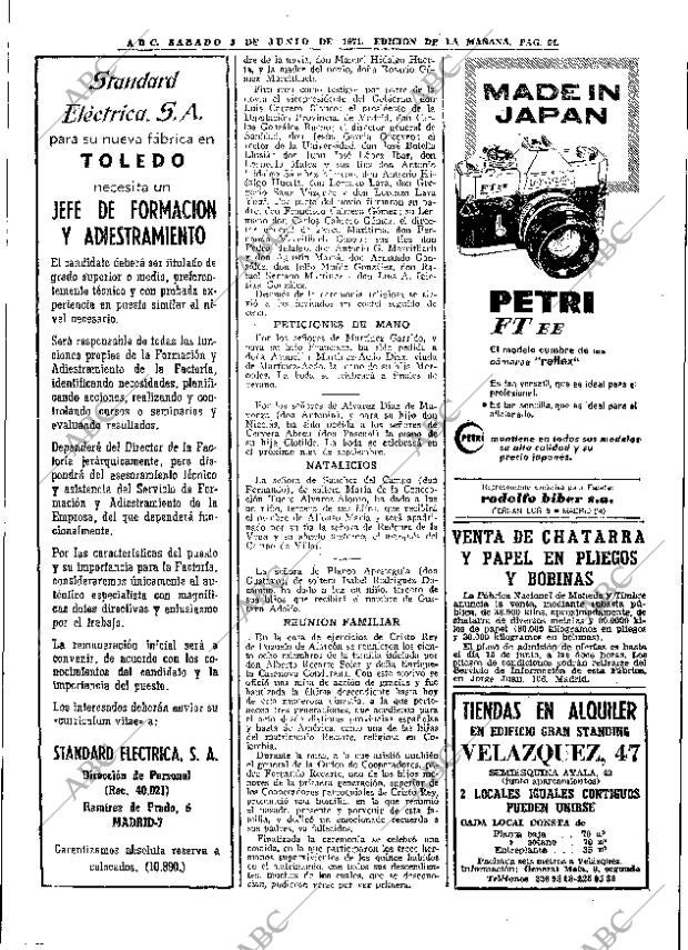 ABC MADRID 05-06-1971 página 64