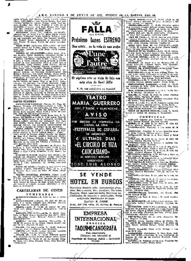 ABC MADRID 05-06-1971 página 96