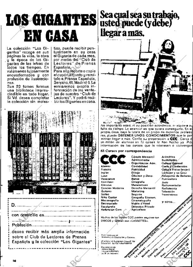 ABC MADRID 06-06-1971 página 158