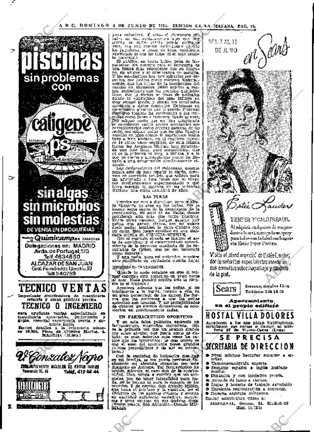 ABC MADRID 06-06-1971 página 74