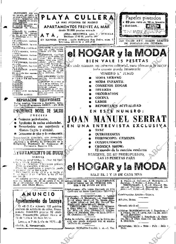 ABC MADRID 08-06-1971 página 116