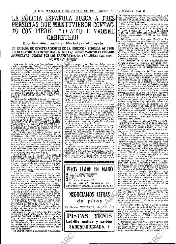 ABC MADRID 08-06-1971 página 43