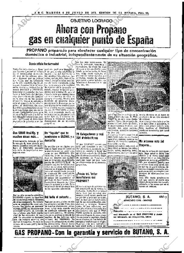 ABC MADRID 08-06-1971 página 66