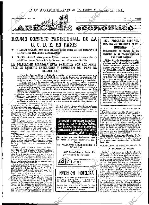 ABC MADRID 08-06-1971 página 67