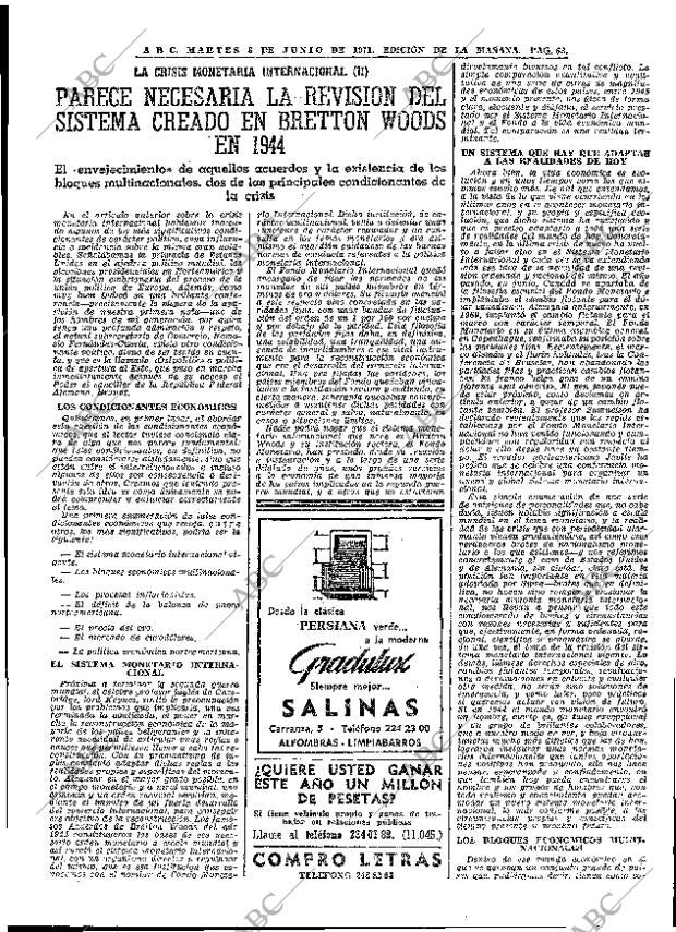 ABC MADRID 08-06-1971 página 69