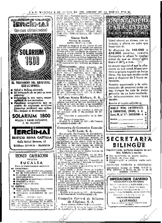 ABC MADRID 08-06-1971 página 72
