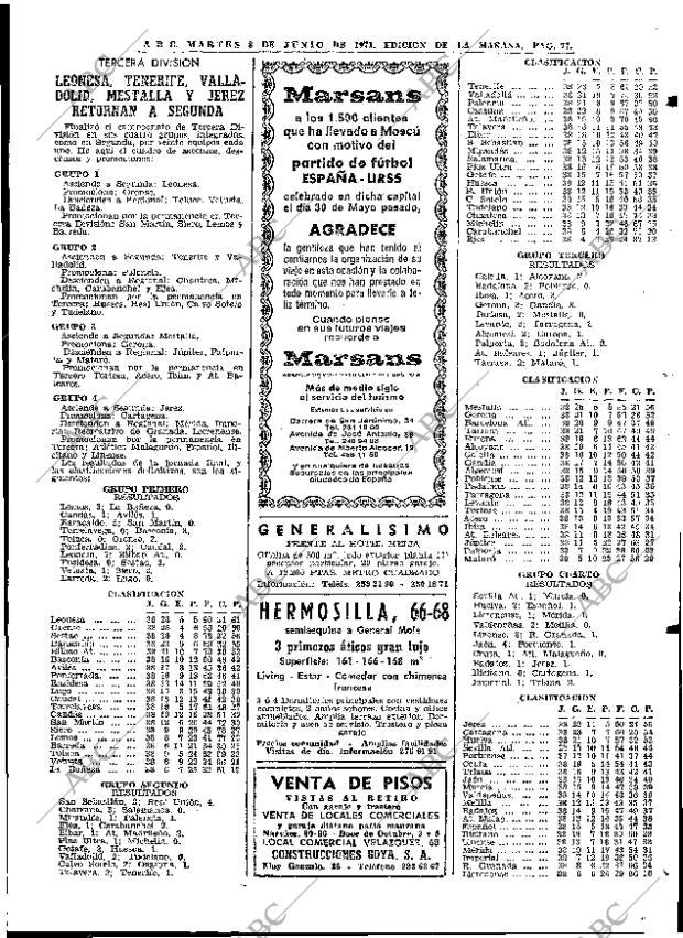 ABC MADRID 08-06-1971 página 83