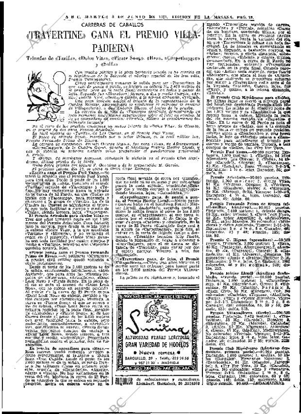 ABC MADRID 08-06-1971 página 85
