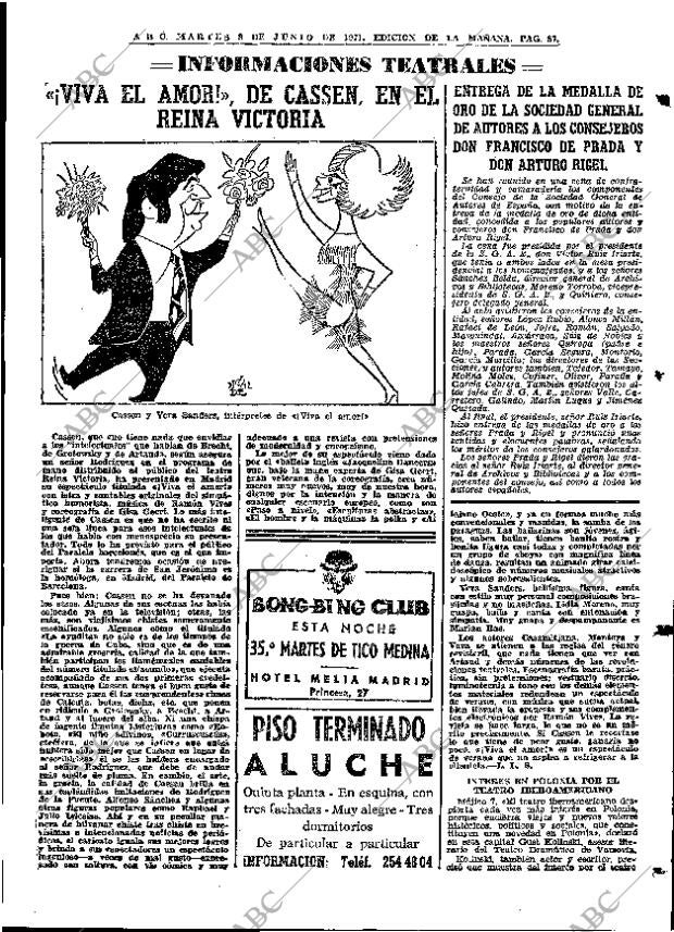 ABC MADRID 08-06-1971 página 93