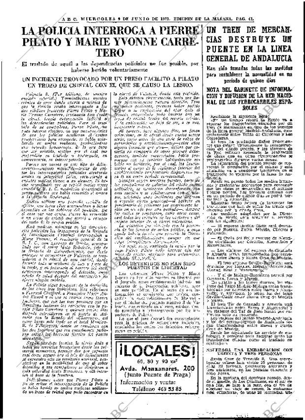 ABC MADRID 09-06-1971 página 41
