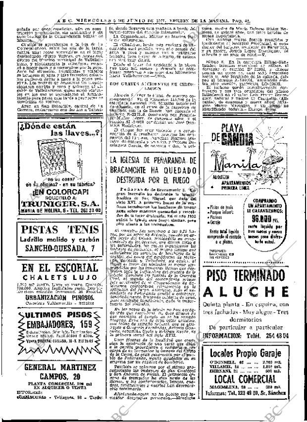 ABC MADRID 09-06-1971 página 42