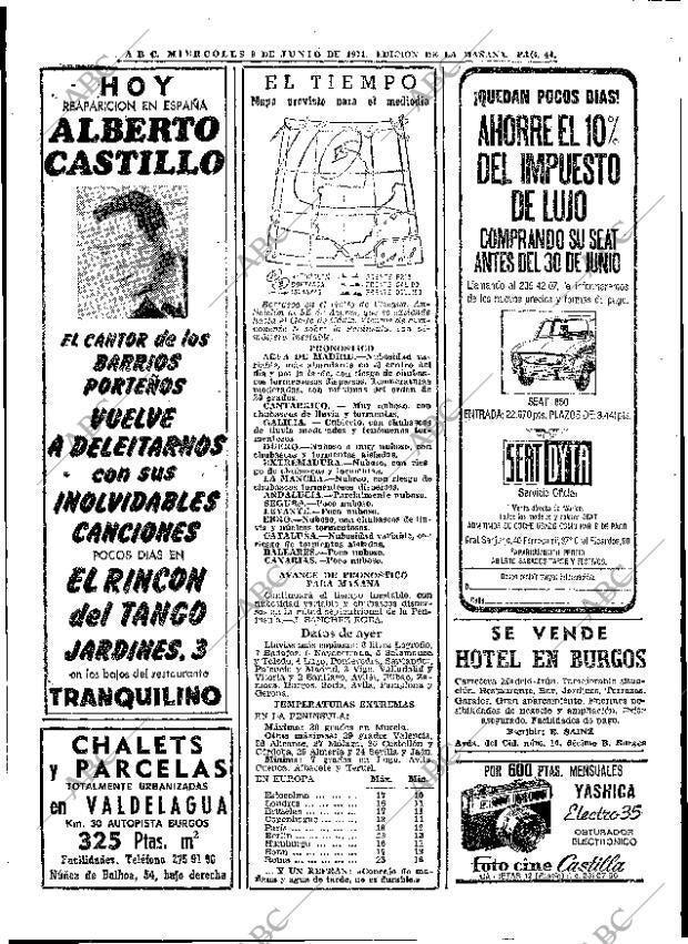 ABC MADRID 09-06-1971 página 44