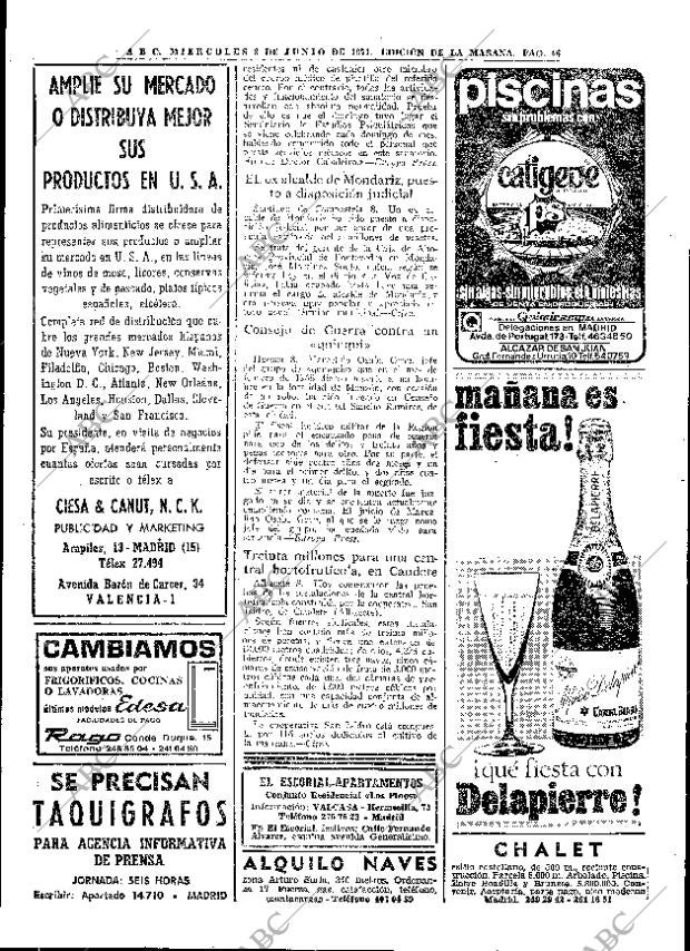 ABC MADRID 09-06-1971 página 46