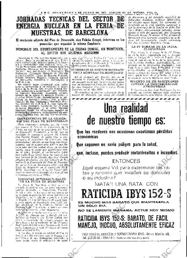 ABC MADRID 09-06-1971 página 51
