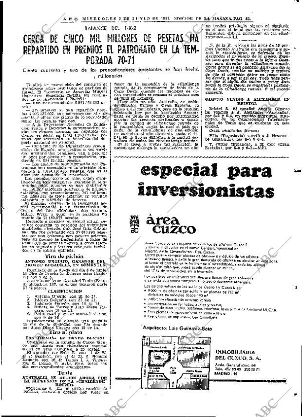 ABC MADRID 09-06-1971 página 83