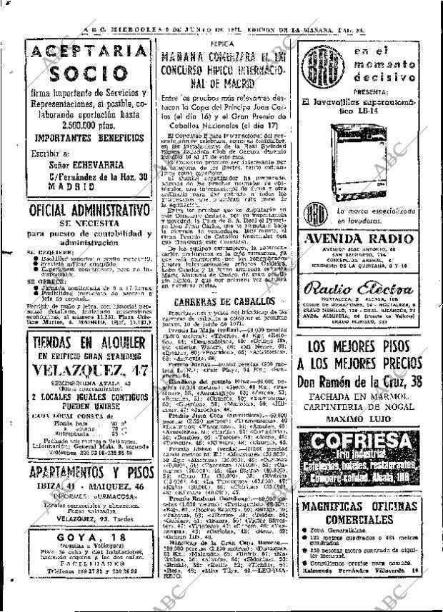 ABC MADRID 09-06-1971 página 84