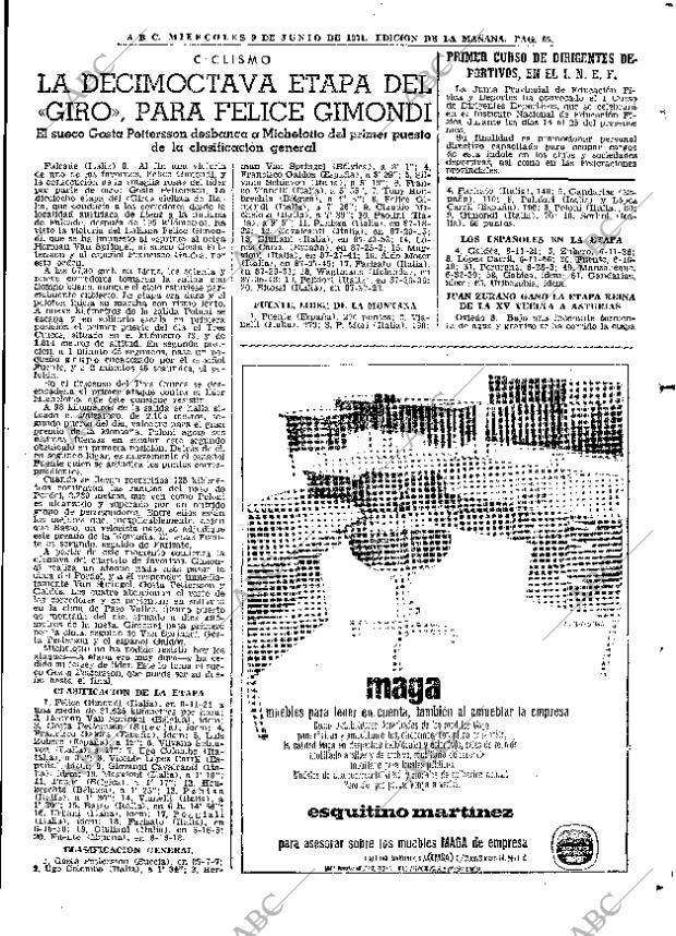 ABC MADRID 09-06-1971 página 85