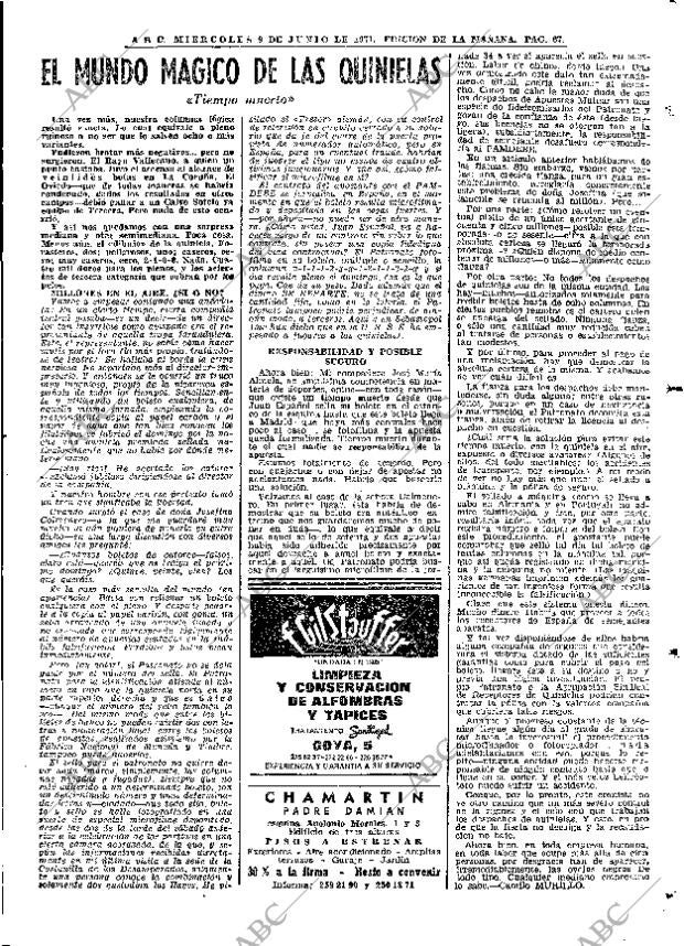 ABC MADRID 09-06-1971 página 87