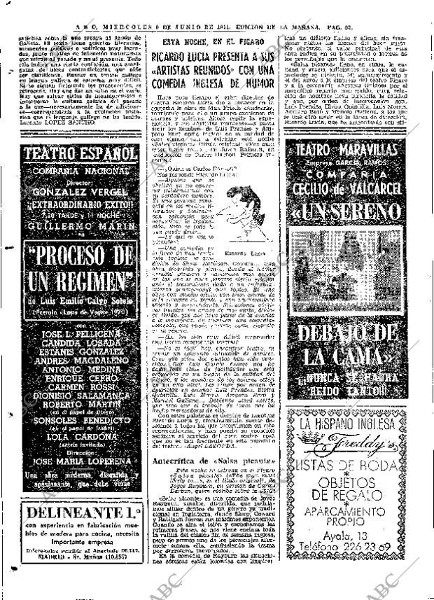 ABC MADRID 09-06-1971 página 92