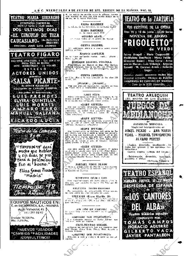 ABC MADRID 09-06-1971 página 95