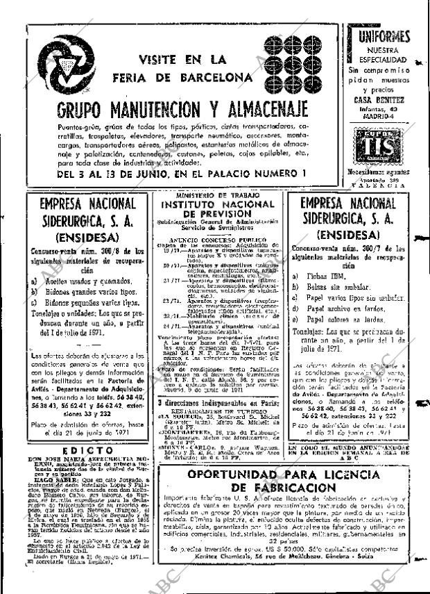 ABC MADRID 10-06-1971 página 107