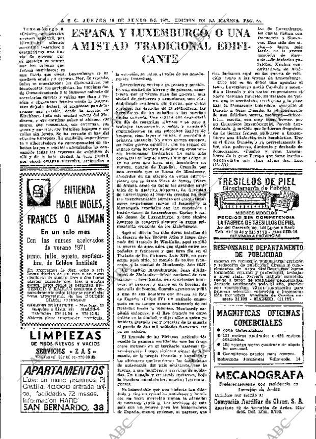 ABC MADRID 10-06-1971 página 28
