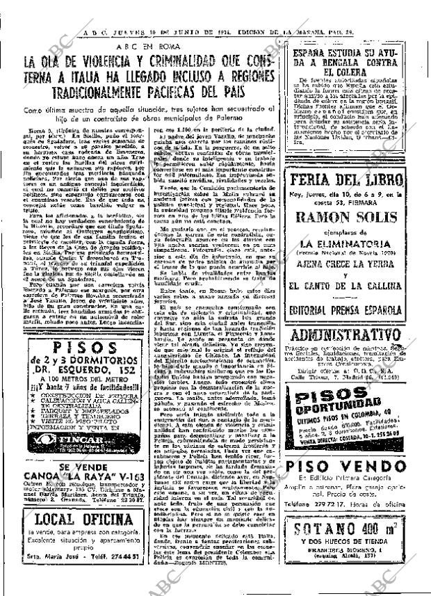 ABC MADRID 10-06-1971 página 39