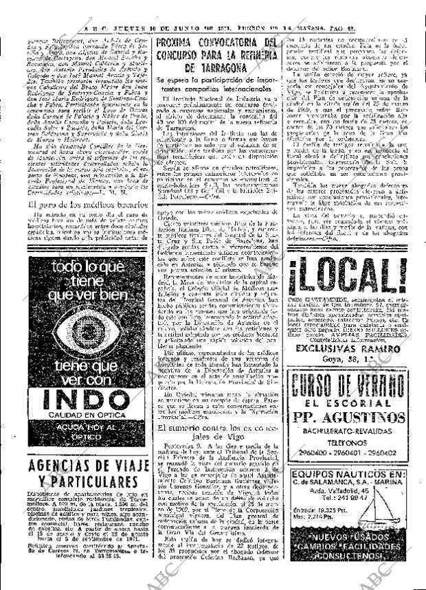 ABC MADRID 10-06-1971 página 42